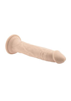 In Thrust We Trust Rechargeable Silicone Dildo with Remote Control - Vanilla