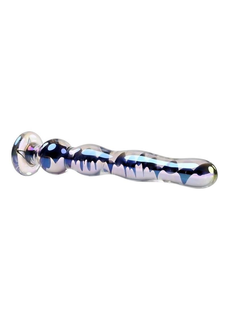 Playboy Jewels Wand Glass Probe - Clear/Black