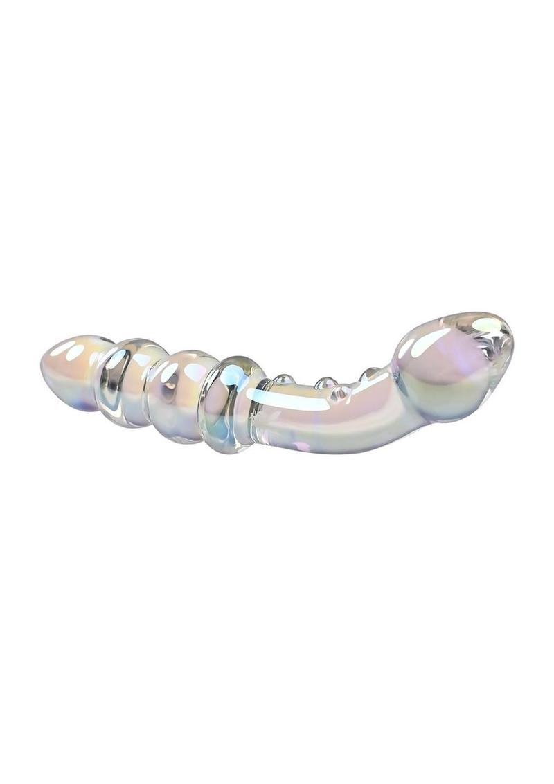 Playboy Jewels Double Glass Dual End Probe - Purple