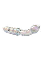 Playboy Jewels Double Glass Dual End Probe - Purple