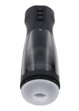 Playboy End Game Rechargeable Warming Stroker with UV Stand - Black