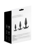 Prowler RED 3 Piece Anal Training Kit - Black