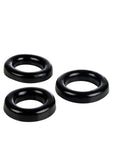 COLT 3 Ring Set Cock Rings - Black