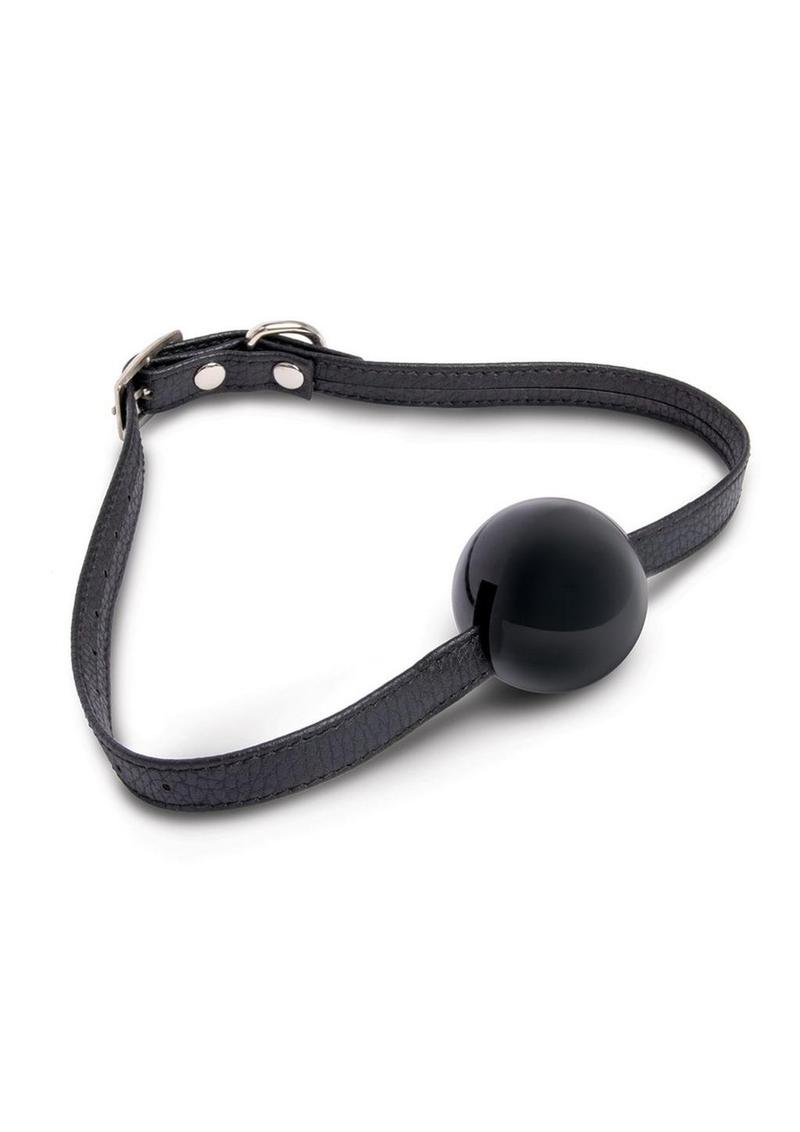 Lux Fetish Hogtie & Ball Gag Kit (7 Piece) - Black