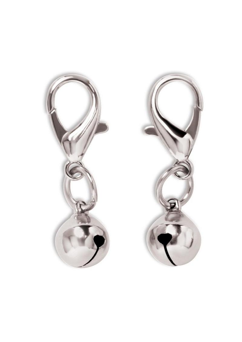 Lux Fetish Interchangeable Collar & Nipple Clip Set (12 Piece) - Black