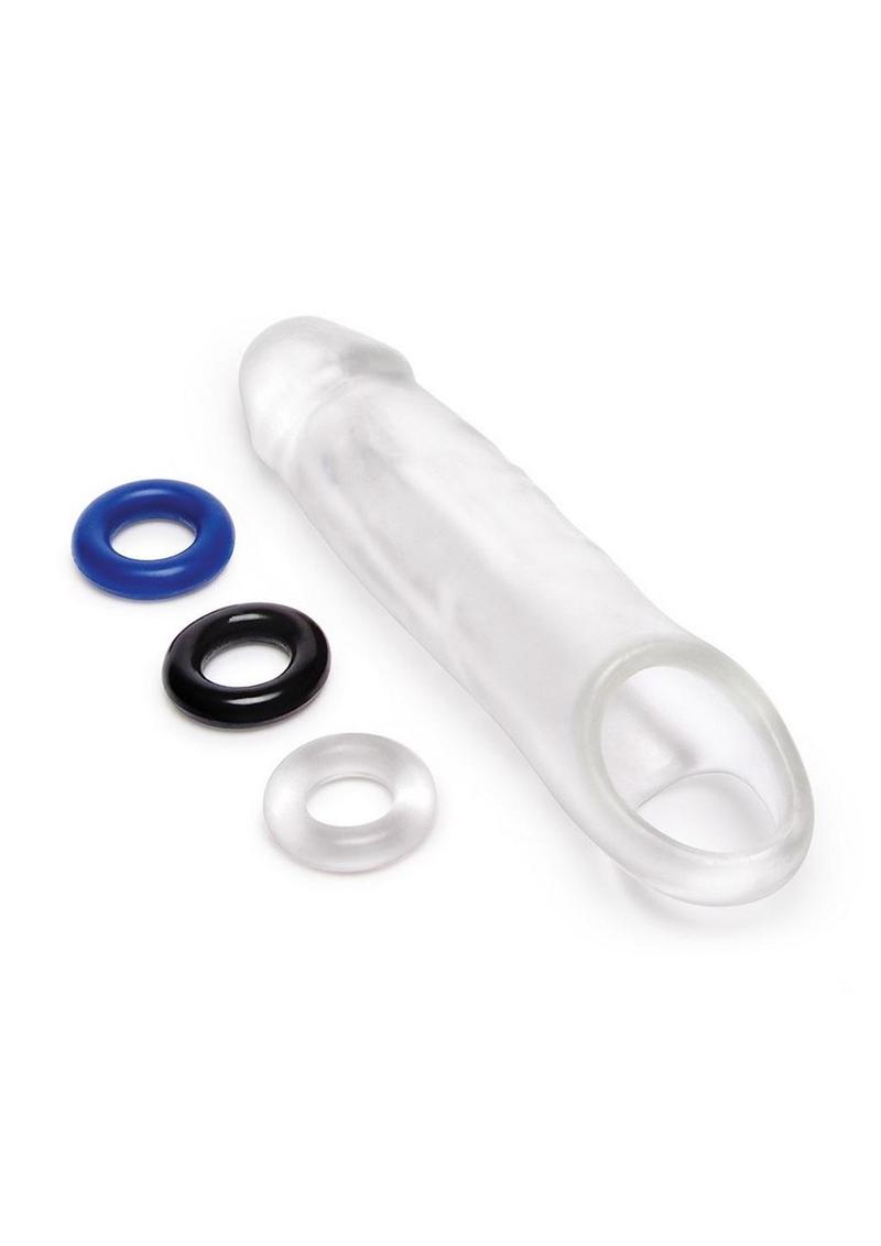 Size Up Classic Clear View Penis Extender with Ball Loop 1in