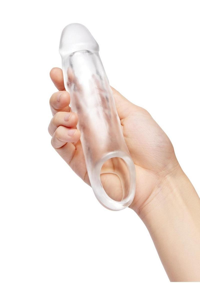 Size Up Classic Clear View Penis Extender with Ball Loop 1in