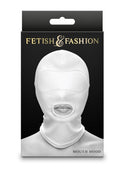 Fetish & Fashion Mouth Hood - White