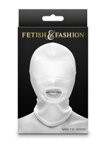 Fetish & Fashion Mouth Hood - White