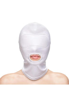 Fetish & Fashion Mouth Hood - White