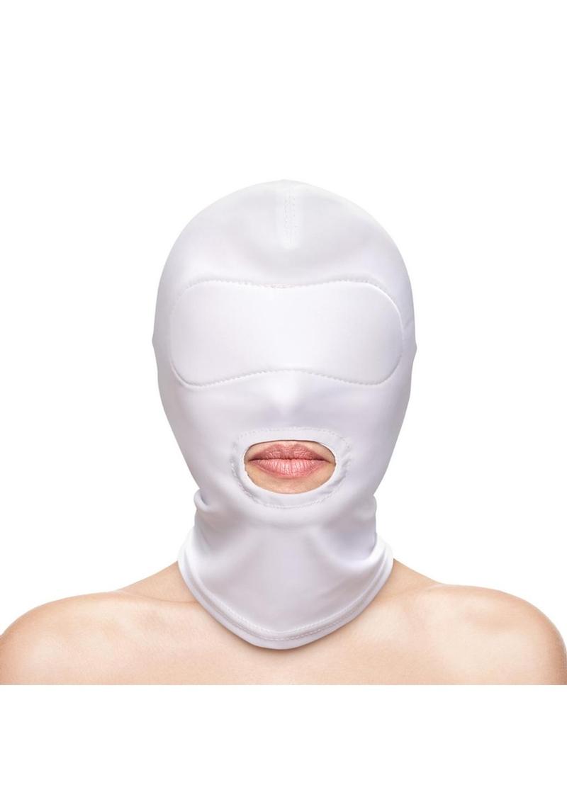 Fetish & Fashion Mouth Hood - White