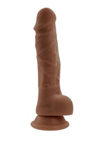 Selopa Dildo with Balls 6in. - Chocolate