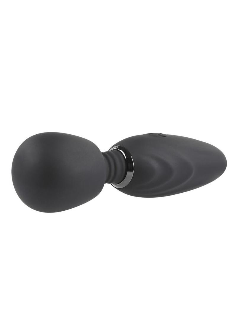 Selopa Buzz One Out Rechargeable Silicone Mini Wand - Black