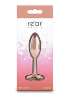 Rear Assets Clover Aluminum Anal Plug - Rose Gold