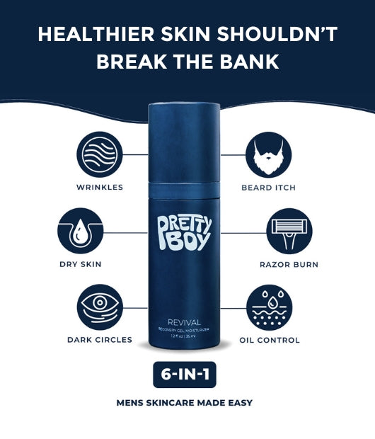 PrettyBoy Face Revival Gel Moisturizer For Men