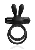 Screaming O 4B Ohare XL Silicone Vibrating Cock Ring - Black
