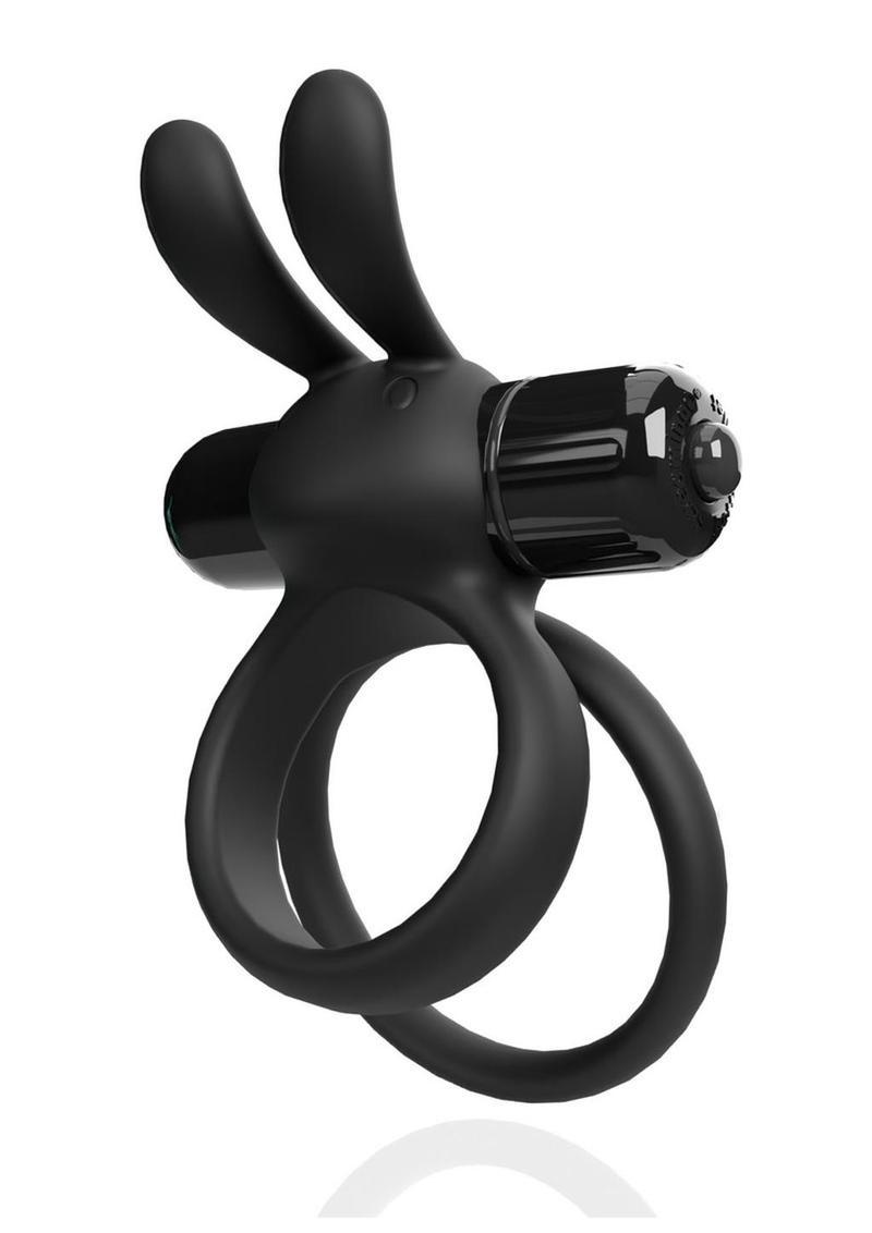 Screaming O 4B Ohare XL Silicone Vibrating Cock Ring - Black