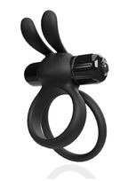 Screaming O 4B Ohare XL Silicone Vibrating Cock Ring - Black