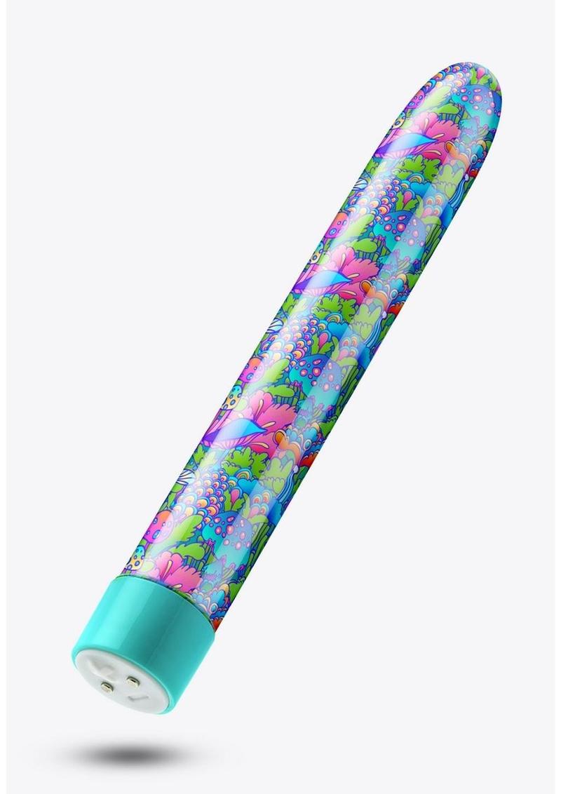Limited Addiction Utopia Rechargeable Slimline Vibrator - Aqua