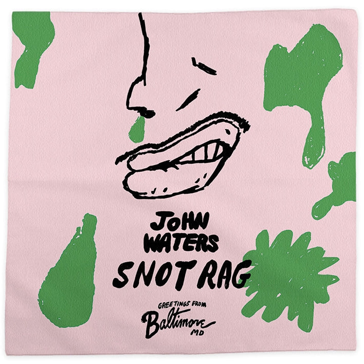Snotty Handkerchief by John Waters X Seth Bogart