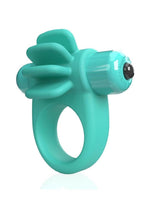 4T Skooch Vibrating Cock Ring with Clitoral Stimulator - Kiwi