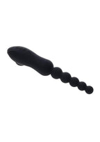 Playboy Let it Bead Rechargeable Silicone Anal Beads - Black
