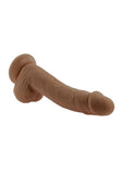Selopa Natural Feel Flexskin Dildo 7in - Chocolate