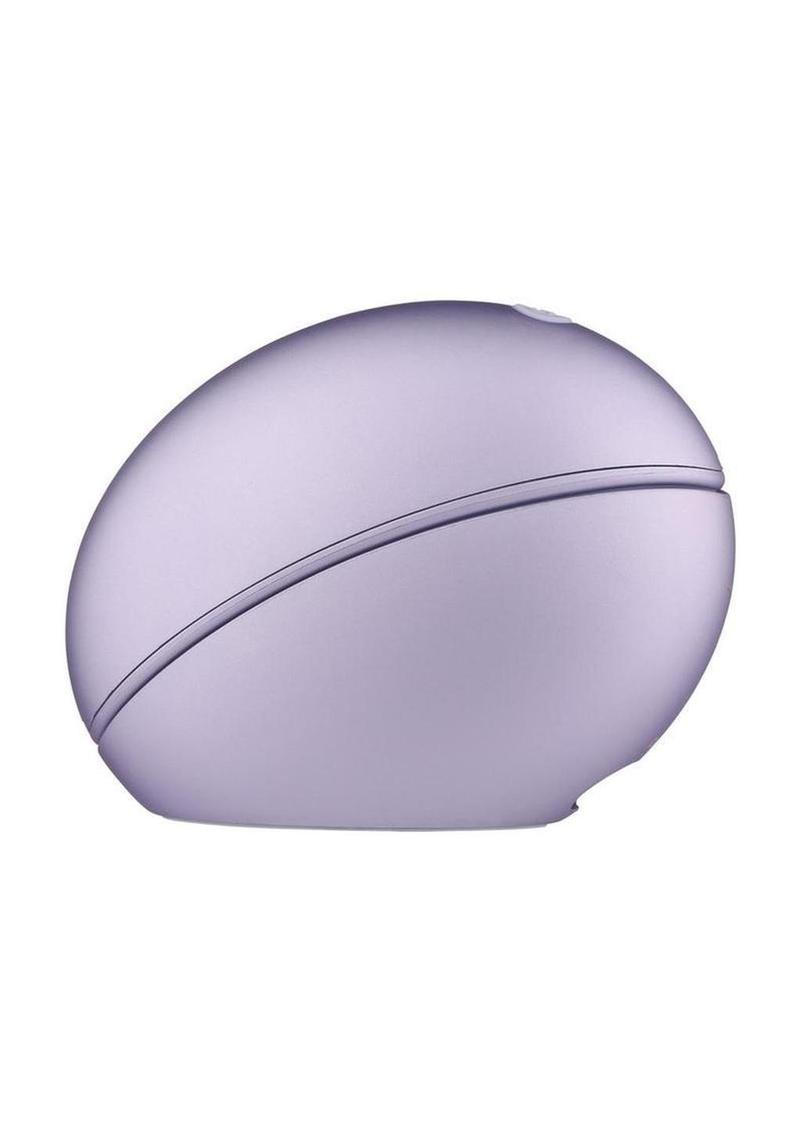 Svakom Pulse Galaxie App Control Rechargeable Silicone Clitoral Stimulator with Remote Control - Metallic Lilac