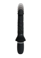 Whipsmart Thrusting Rechargeable Silicone Cock with Remote Control - Black