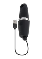 Playboy Excursion Rechargeable Silicone Clitoral Vibrator - Black