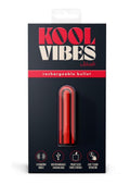Kool Vibes Rechargeable Mini Bullet - Cherry