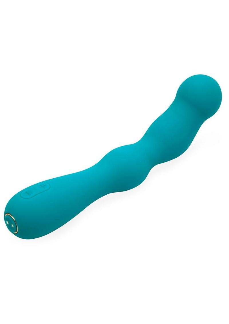 Nu Sensuelle Siren Nubii Bendable Rechargeable Silicone G-Spot Vibrator - Blue