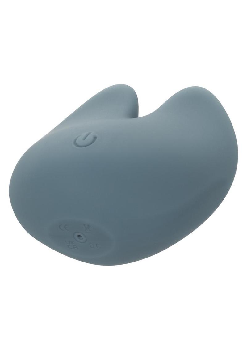 Mod Curve Rechargeable Silicone Massager - Blue