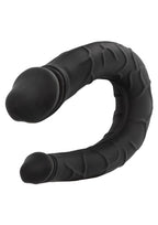 Boundless AC/DC Silicone Bendable Double Dong - Black