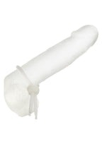 Alpha Liquid Silicone Lasso Cock Tie - Natural White