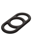 Alpha Liquid Silicone Commander Ring - Black