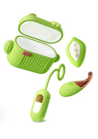 Play with Me Blooming Bliss Rechargeable Silicone Mini Vibrators - Green