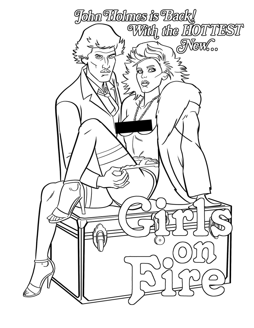 P0rn Coloring Book: Classic Xxx Edition