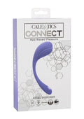 CalExotics Connect Kegel Exerciser Rechargeable Silicone App Compatible Stimulator with Remote Control - Purple