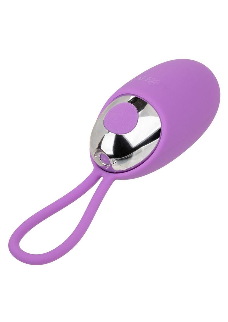 Turbo Buzz Rechargeable Bullet with Removable Silicone Egg - Purple