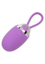 Turbo Buzz Rechargeable Bullet with Removable Silicone Egg - Purple