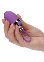 Turbo Buzz Rechargeable Bullet with Removable Silicone Egg - Purple