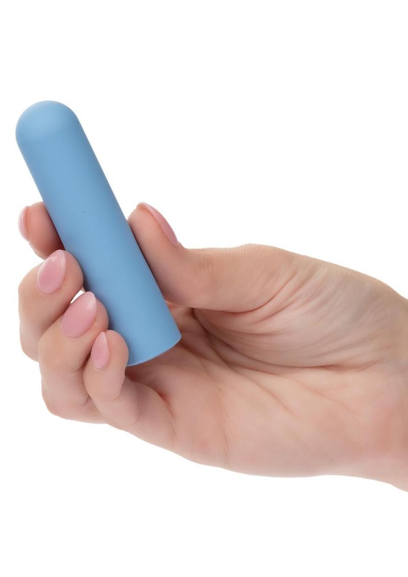 Turbo Buzz Rechargeable Rounded Bullet - Blue