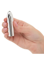Turbo Buzz Classic Rechargeable Mini Bullet - Silver