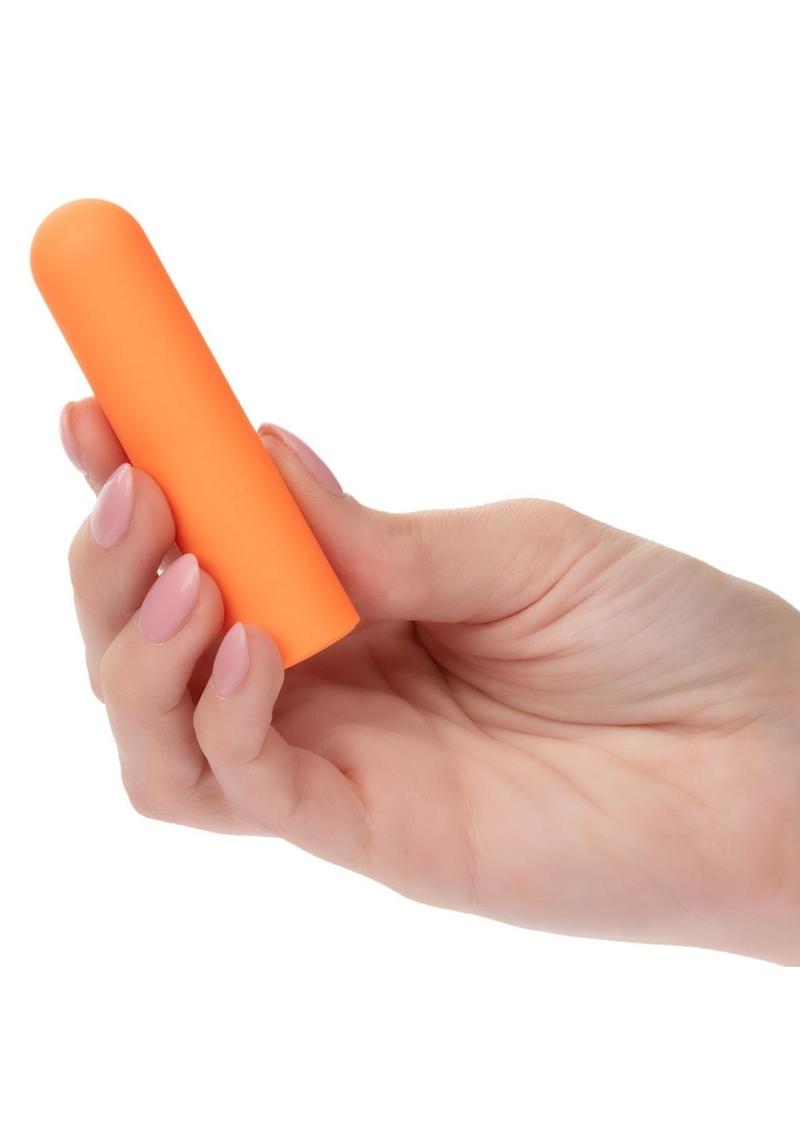 Turbo Buzz Rechargeable Rounded Bullet - Orange