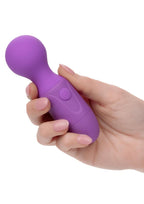 First Time Rechargeable Silicone Massager - Purple
