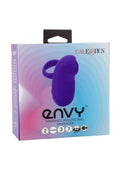 Envy Handheld Rolling Ball Silicone Rechargeable Finger Vibrator - Purple
