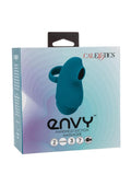 Envy Handheld Suction Rechargeable Silicone Clitoral Massager - Blue