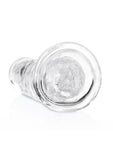 RealRock Skin Realistic Straight Dildo 7in - Clear