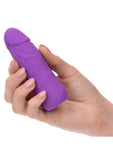 Studs Rechargeable Silicone Mini Vibrator - Purple